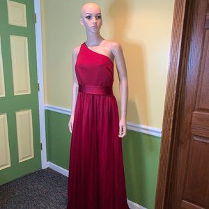 White By Vera Wang one shoulder dress Plus Size 18